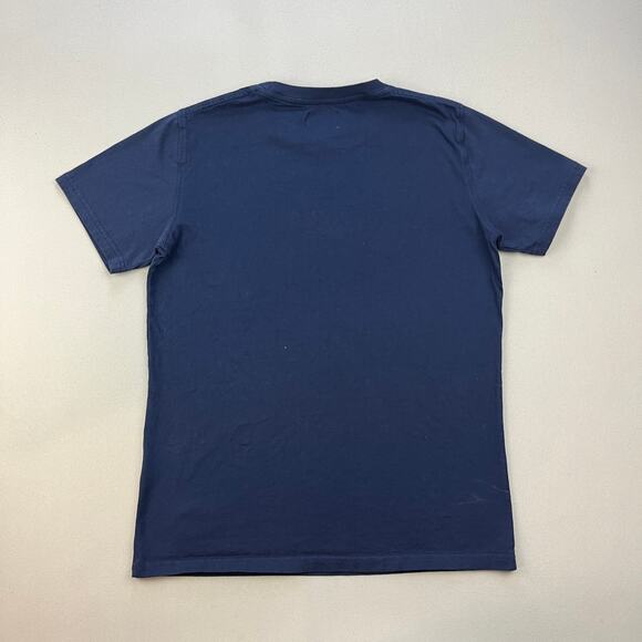 Norse Projects T-Shirt Adult Small Navy Blue Basic Crewneck Short Sleeve Cotton - Picture 4 of 12